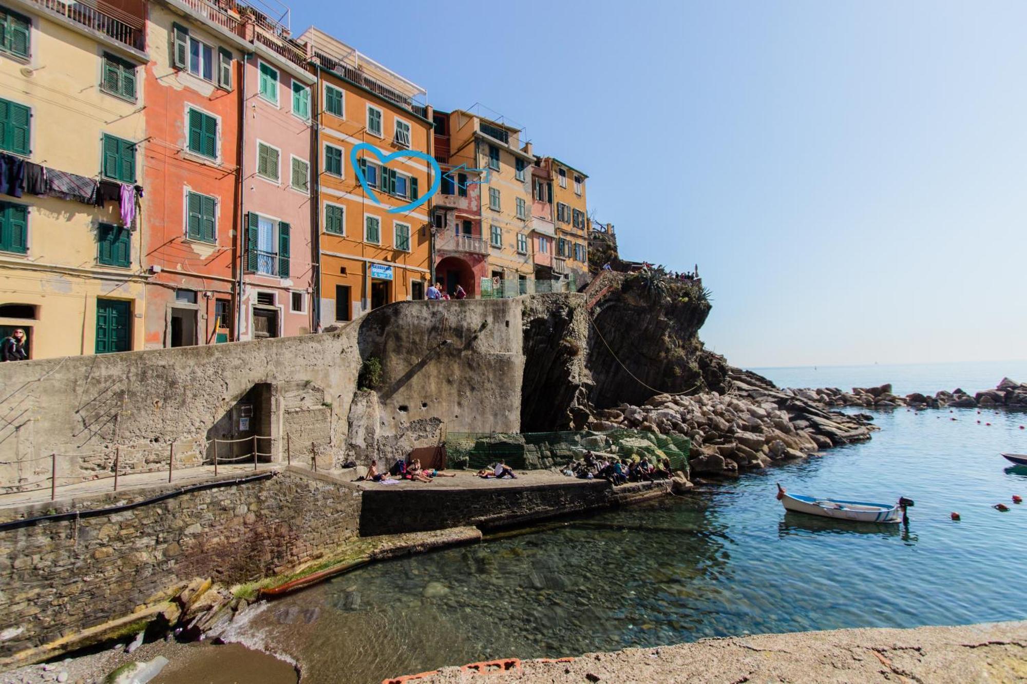 Il Mare Di Ada:Seaside Apartament In Riomaggiore Villa Exterior foto